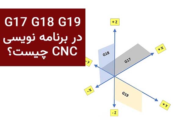 G17 G18 G19 در برنامه نویسی CNC چیست؟