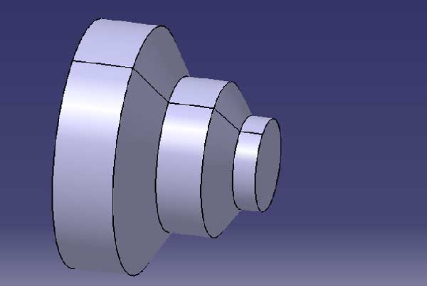 طراحی CAD سه بعدی قطعه مورد نیاز