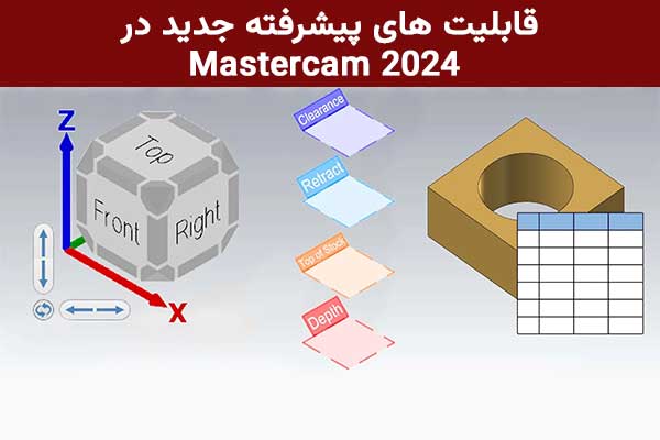 قابلیت های پیشرفته جدید در Mastercam 2024